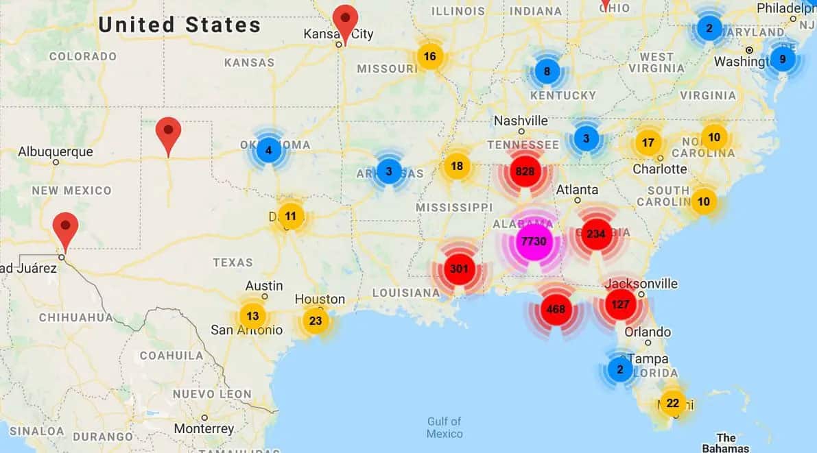 Visitor's Map for Butter and Egg Adventures